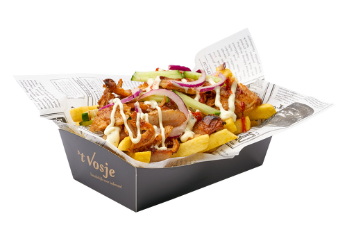 Frites Kip kebab