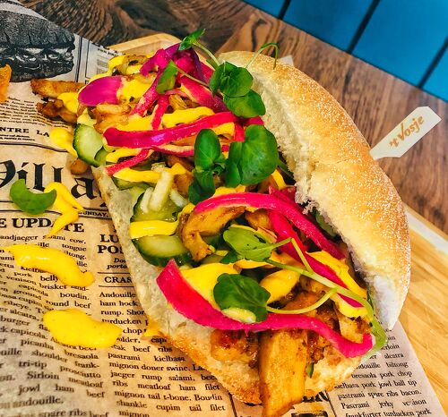 Broodje Surinaamse Kip