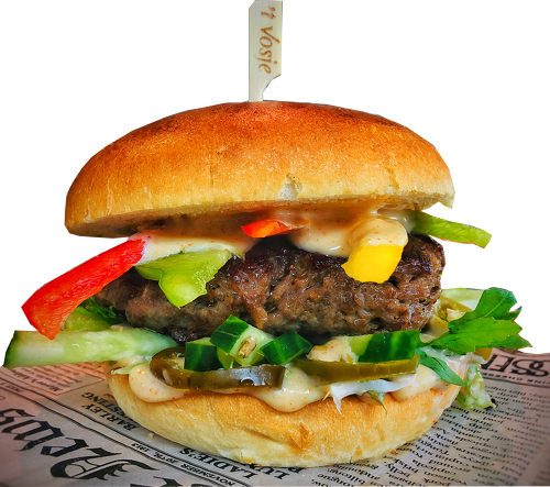 Jalapeño burger
