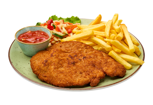 Schnitzel menu
